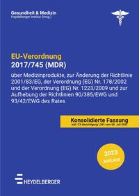 Vorderes Coverbild EU-VERORDNUNG 2017/745 (MDR)