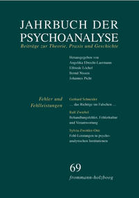 Vorderes Coverbild Jahrbuch der Psychoanalyse / Band 69: Fehler und Fehlleistungen