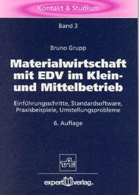 Vorderes Coverbild Materialwirtschaft mit EDV im Mittel- und Kleinbetrieb