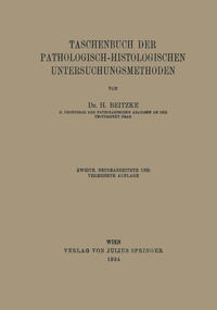 Vorderes Coverbild Taschenbuch der Pathologisch-Histologischen Untersuchungsmethoden