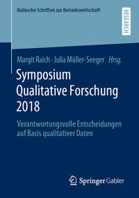 Vorderes Coverbild Symposium Qualitative Forschung 2018