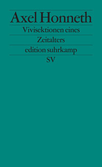 Vorderes Coverbild Vivisektionen eines Zeitalters