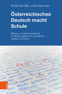 Vorderes Coverbild Österreichisches Deutsch macht Schule