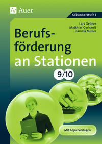 Vorderes Coverbild Berufsförderung an Stationen 9-10