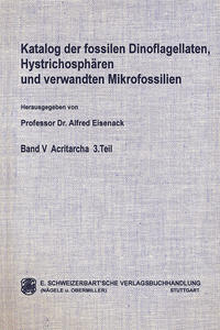 Vorderes Coverbild Katalog der fossilen Dinoflagellaten, Hystrichosphären und verwandten Mikrofossilien
