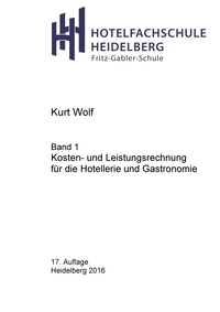 Vorderes Coverbild Kosten- und Leistungsrechnung für die Hotellerie und Gastronomie