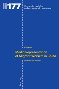Vorderes Coverbild Media representation of migrant workers in China