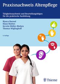Vorderes Coverbild Praxisnachweis Altenpflege