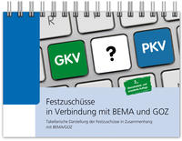 Vorderes Coverbild Festzuschüsse in Verbindung mit BEMA und GOZ