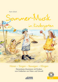 Vorderes Coverbild Sommer-Musik im Kindergarten (inkl. Lieder-CD)