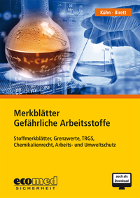 Vorderes Coverbild Merkblätter Gefährliche Arbeitsstoffe CD-ROM
