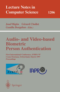 Vorderes Coverbild Audio- and Video-based Biometric Person Authentication