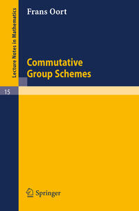 Vorderes Coverbild Commutative Group Schemes