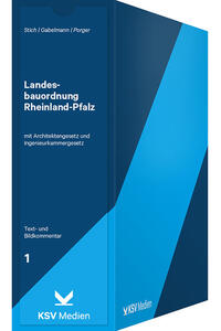 Vorderes Coverbild Landesbauordnung Rheinland-Pfalz