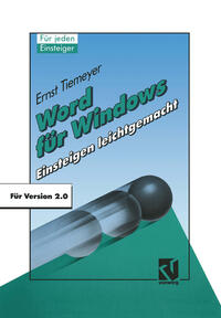 Vorderes Coverbild Word für Windows 2.0