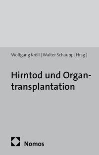Vorderes Coverbild Hirntod und Organtransplantation