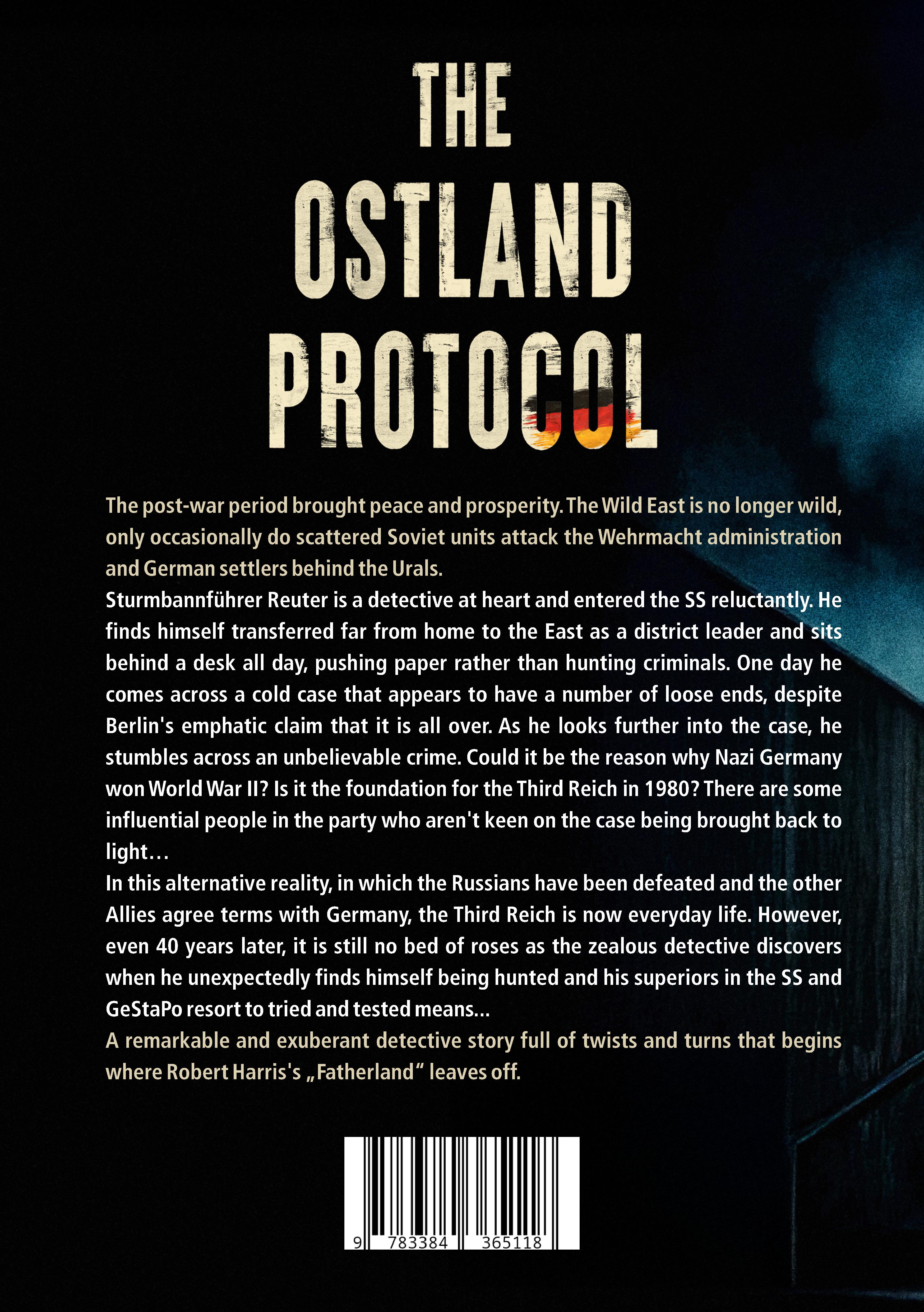 Rückseitencover The Ostland Protocol