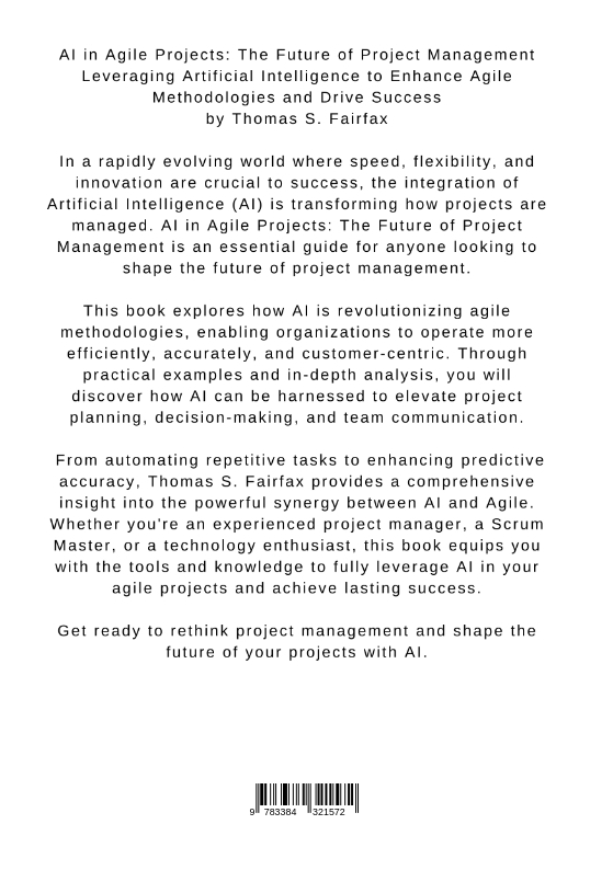 Rückseitencover AI in Agile Projects: The Future of Project Management