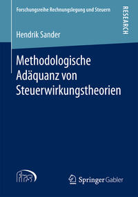 Vorderes Coverbild Methodologische Adäquanz von Steuerwirkungstheorien