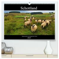 Vorderes Coverbild Schottland - Impressionen von magischen Orten (hochwertiger Premium Wandkalender 2025 DIN A2 quer), Kunstdruck in Hochglanz
