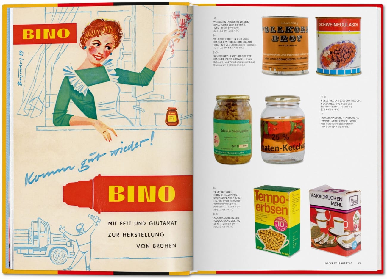 Beispielinhalt (Bild) Das DDR-Handbuch. The East German Handbook