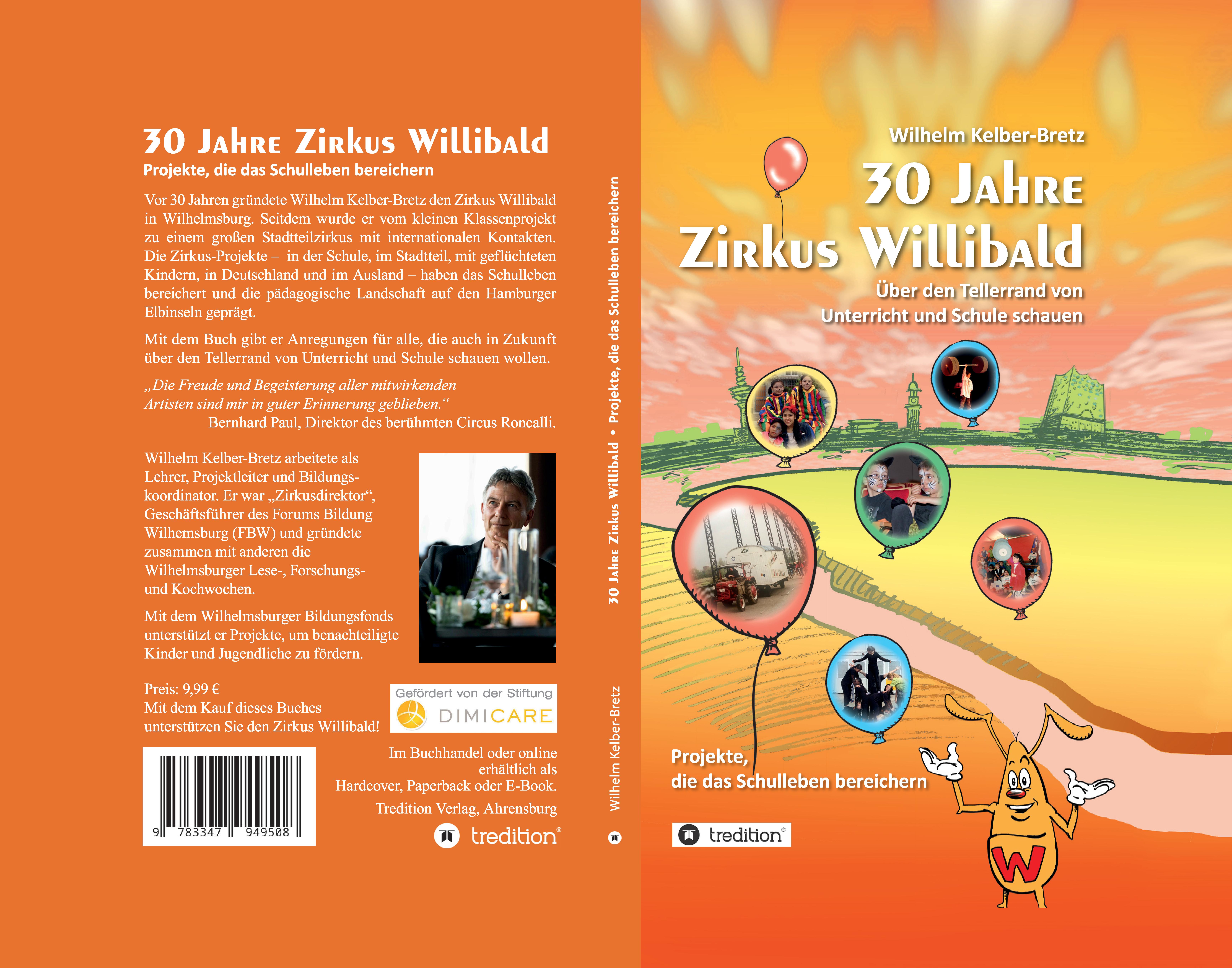 Gesamtes Coverbild 30 Jahre Zirkus Willibald