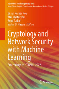 Vorderes Coverbild Cryptology and Network Security with Machine Learning
