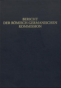 Vorderes Coverbild Bericht der Römisch-Germanischen Kommission 97 (2016)