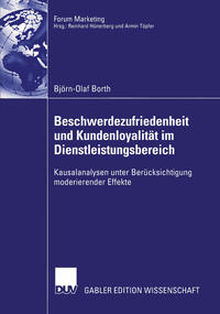 Vorderes Coverbild Beschwerdezufriedenheit und Kundenloyalität im Dienstleistungsbereich