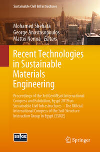 Vorderes Coverbild Recent Technologies in Sustainable Materials Engineering