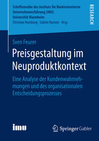 Vorderes Coverbild Preisgestaltung im Neuproduktkontext
