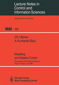 Vorderes Coverbild Modelling and Adaptive Control