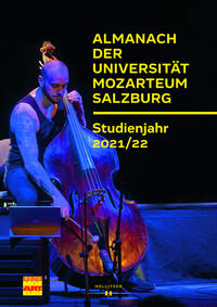 Vorderes Coverbild Almanach der Universität Mozarteum Salzburg