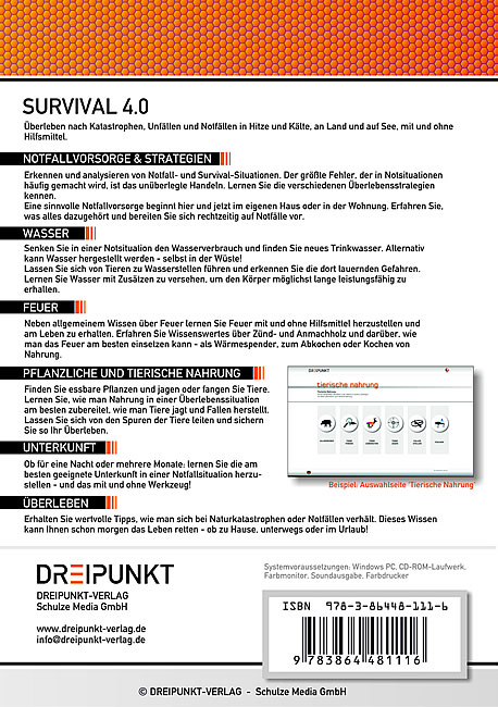 Rückseitencover Survival 4.0