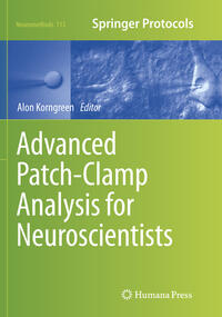 Vorderes Coverbild Advanced Patch-Clamp Analysis for Neuroscientists