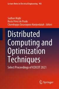 Vorderes Coverbild Distributed Computing and Optimization Techniques