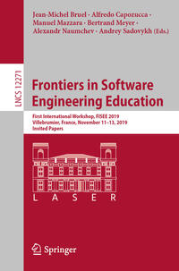 Vorderes Coverbild Frontiers in Software Engineering Education