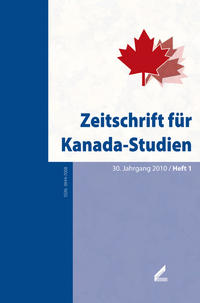Vorderes Coverbild Zeitschrift für Kanada-Studien / Zeitschrift für Kanada-Studien