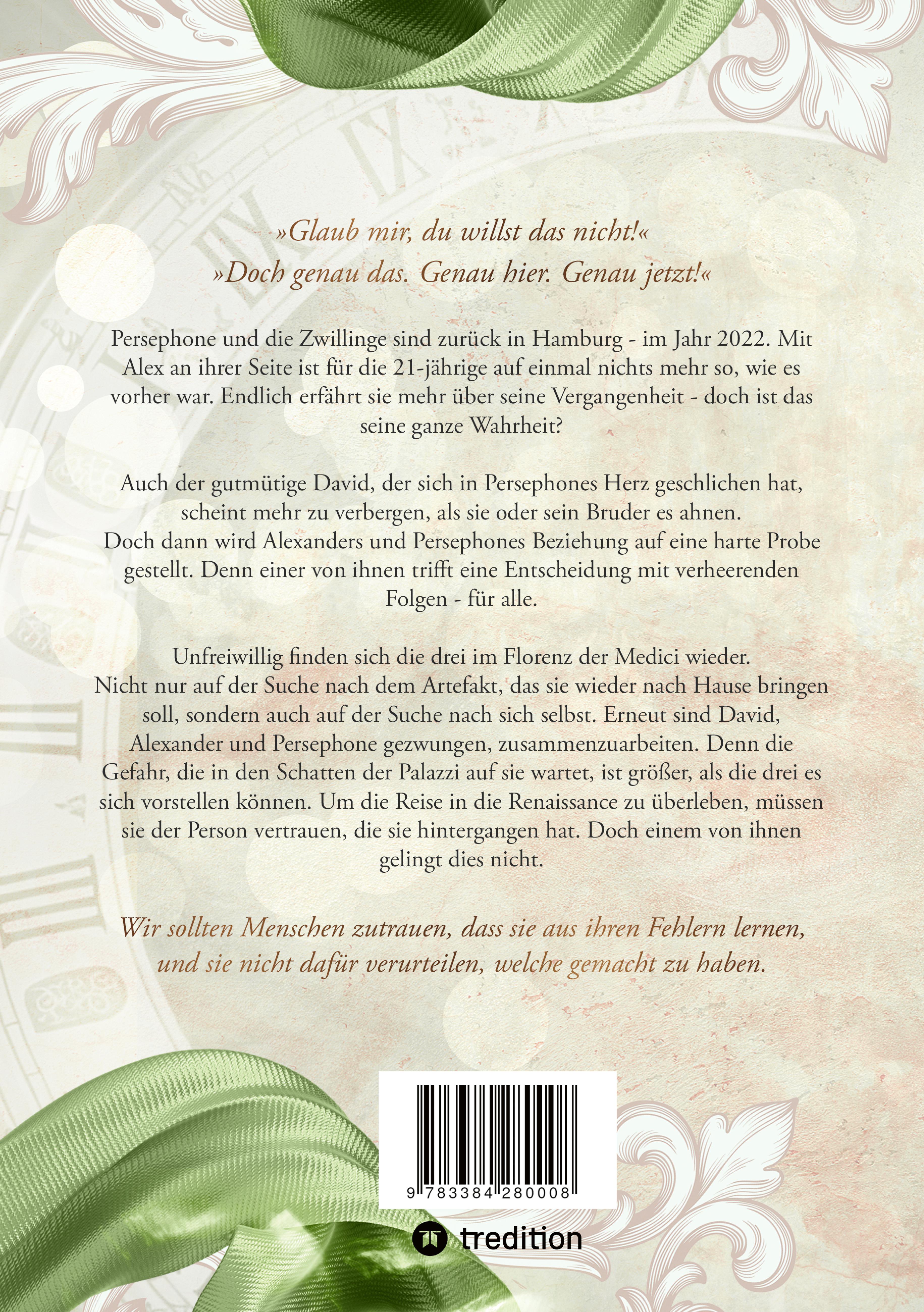 Rückseitencover Eine Zeit in Thymian