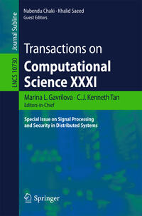 Vorderes Coverbild Transactions on Computational Science XXXI