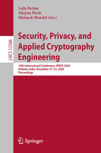 Vorderes Coverbild Security, Privacy, and Applied Cryptography Engineering
