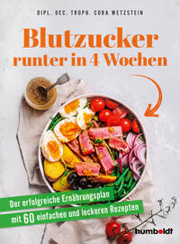 Vorderes Coverbild Blutzucker runter in 4 Wochen