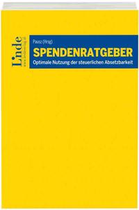 Vorderes Coverbild Spendenratgeber