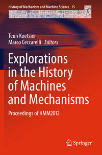 Vorderes Coverbild Explorations in the History of Machines and Mechanisms
