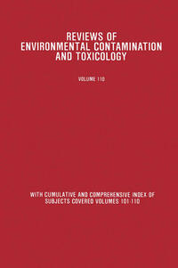 Vorderes Coverbild Reviews of Environmental Contamination and Toxicology