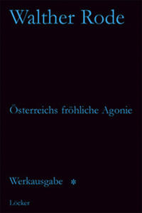 Vorderes Coverbild Werkausgabe Walther Rode. Band 1-4