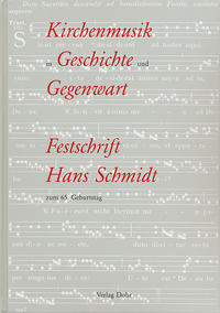 Vorderes Coverbild Kirchenmusik in Geschichte und Gegenwart