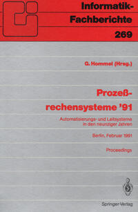 Vorderes Coverbild Prozeßrechensysteme ’91