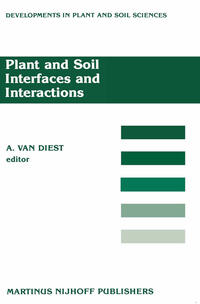 Vorderes Coverbild Plant and Soil Interfaces and Interactions