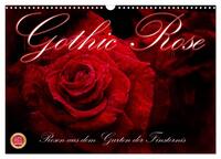 Vorderes Coverbild Gothic Rose - Rosen aus dem Garten der Finsternis (Wandkalender 2026 DIN A3 quer), CALVENDO Monatskalender